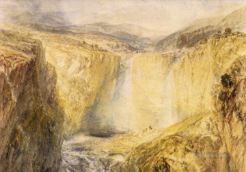Turner Painting - Caída de los Tees Yorkshire Romántico Turner